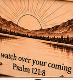Scripture detail detail from The Faith gift