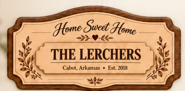 The Heritage personalized wooden gift